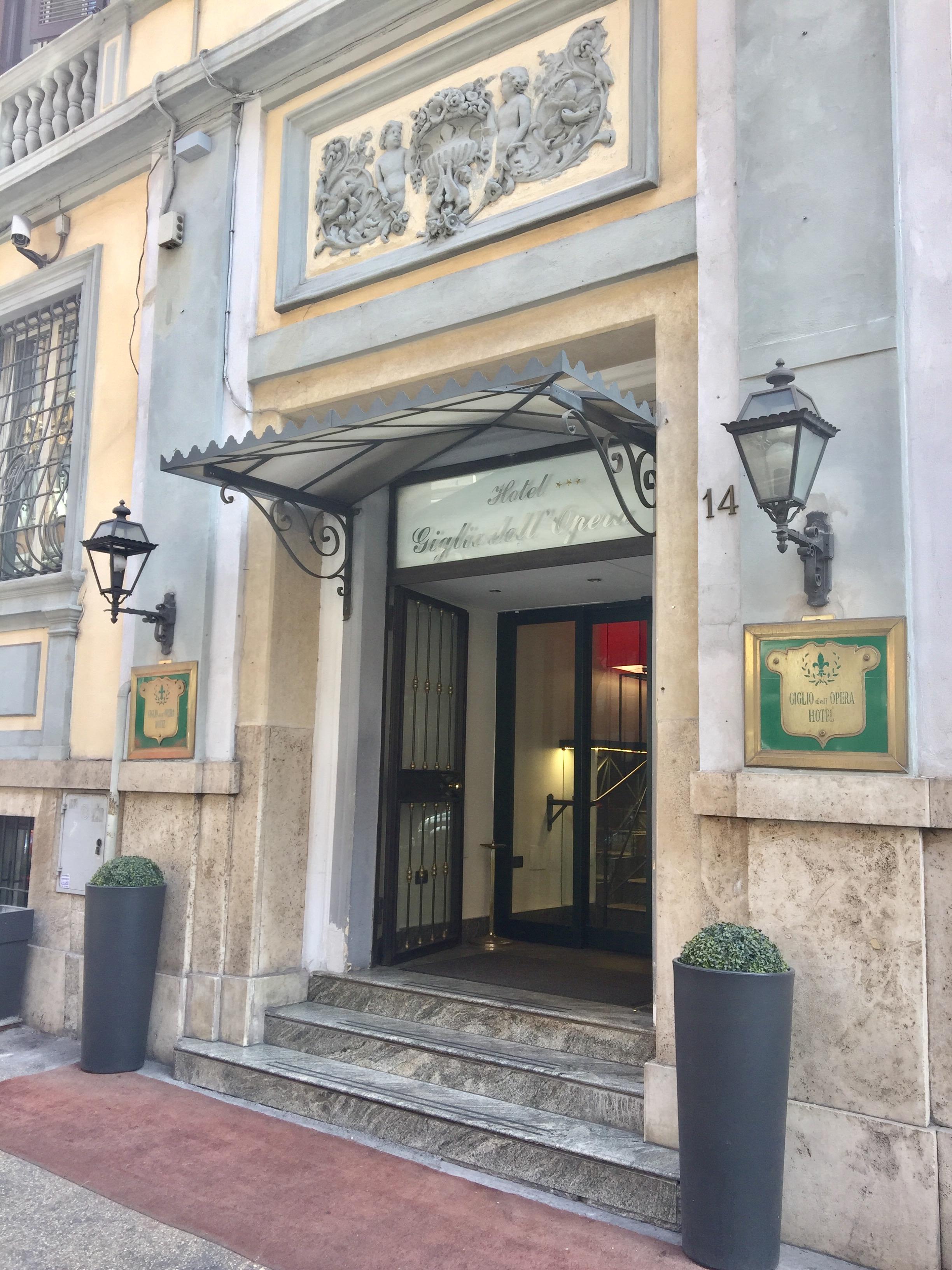 Hotel Giglio Dell'Opera Řím Exteriér fotografie